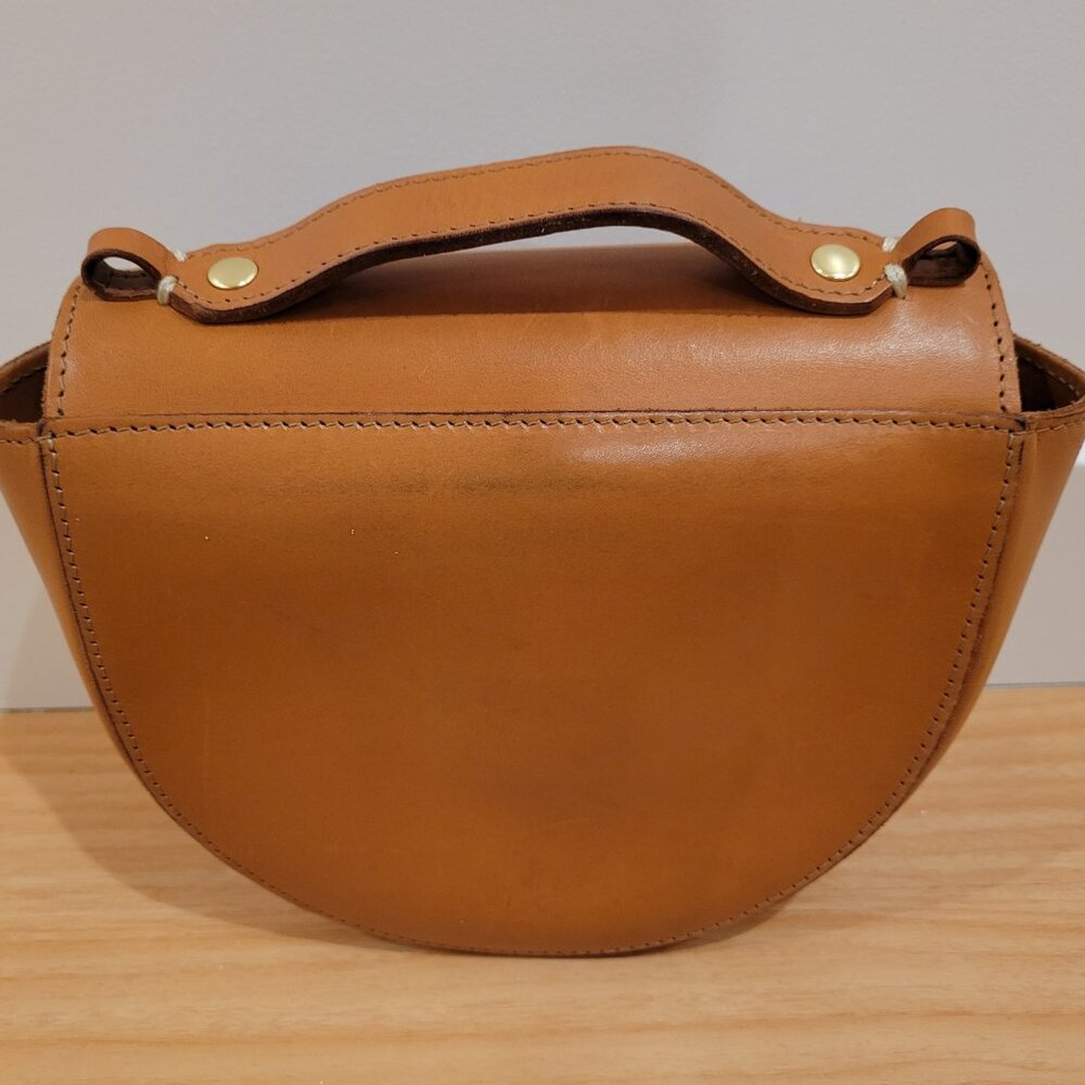 Clare V. Elodie Bag in Cuoio Vachetta - Picture 5 of 7
